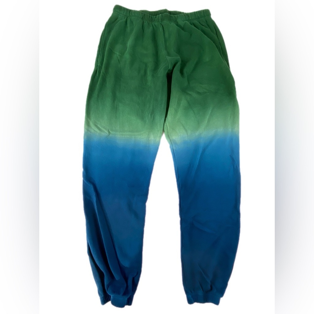 Michael Lauren Viper Ombré Sweatpant in Algae Medium NWT - Picture 6 of 14
